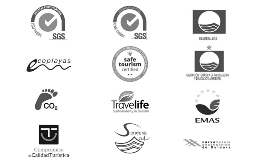 sellos sostenibilidad playa de muro