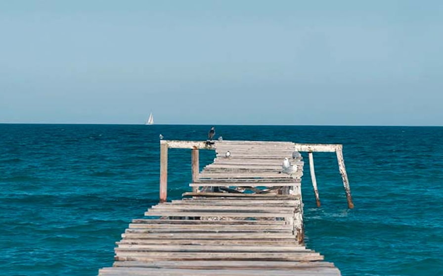 pasarela playa de muro