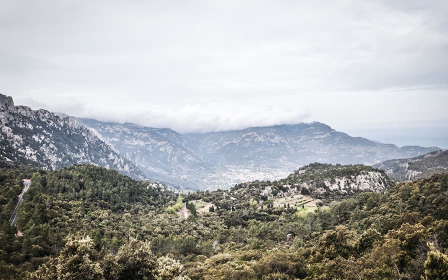 Paisaje de la Serra de Tramuntana
